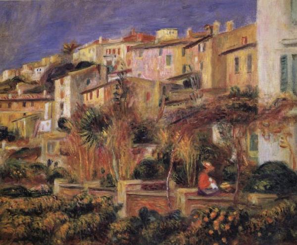 Pierre Renoir Terraces at Cagnes oil painting picture